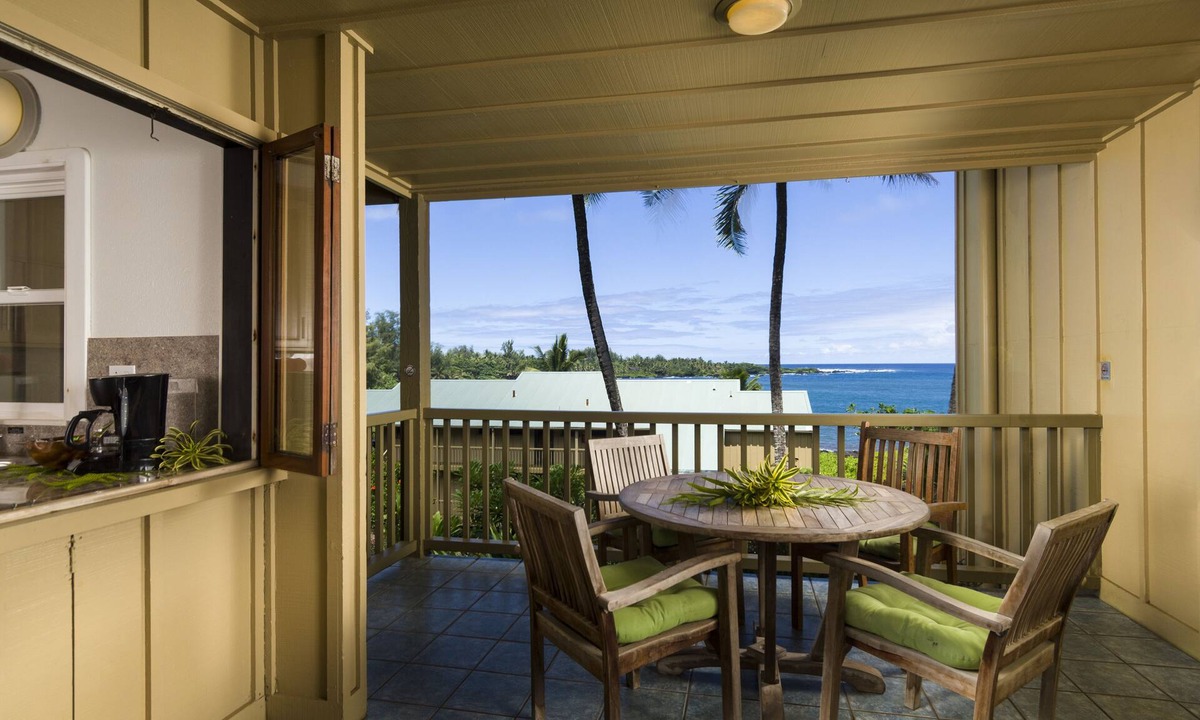 Hana Condo | Oceanview #104 at Hana Kai Maui - 1 Bedroom, Easy Access, no steps, Great View!