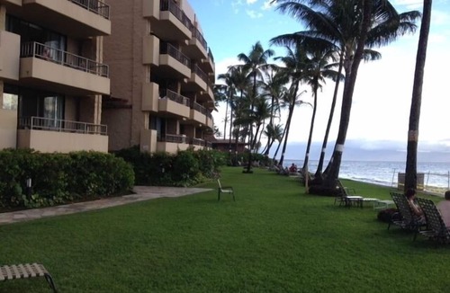 Honokowai Condo | 1 BR 1 BA Ocean Front complex. Lush Garden View Condo - Steps from the Beach